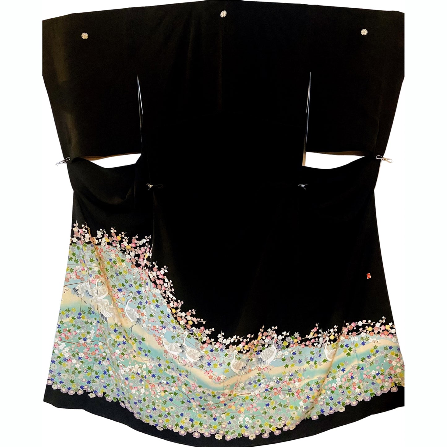 レイヤード 巻きスカート