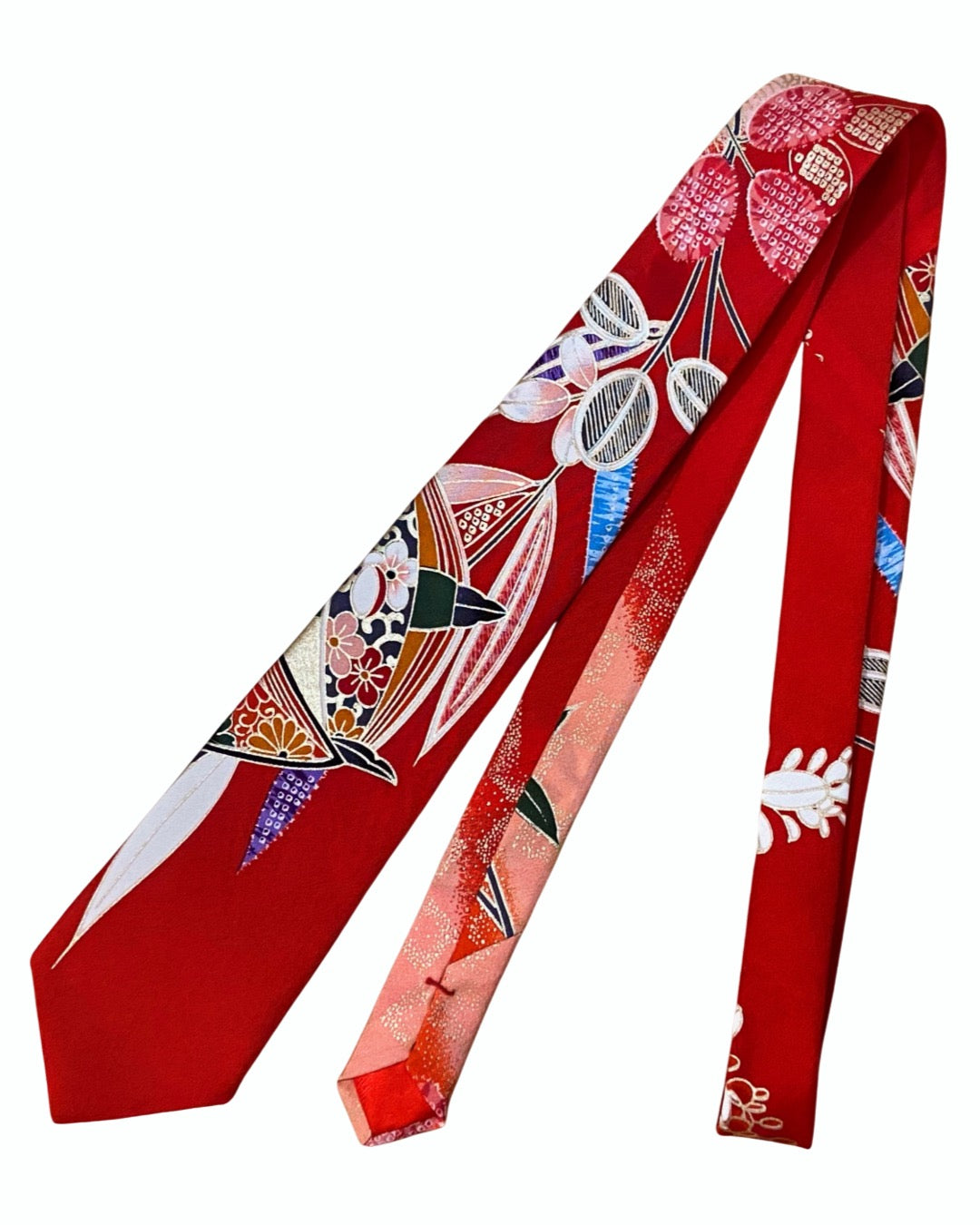 TATZU 着物リメイク 七五三ネクタイ / Remade Kimono Shichigosan Neck Tie