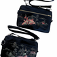 TATZU 着物リメイク ショルダーバッグ｜Midnight Fan Garden / Remade Kimono Shoulder Bag