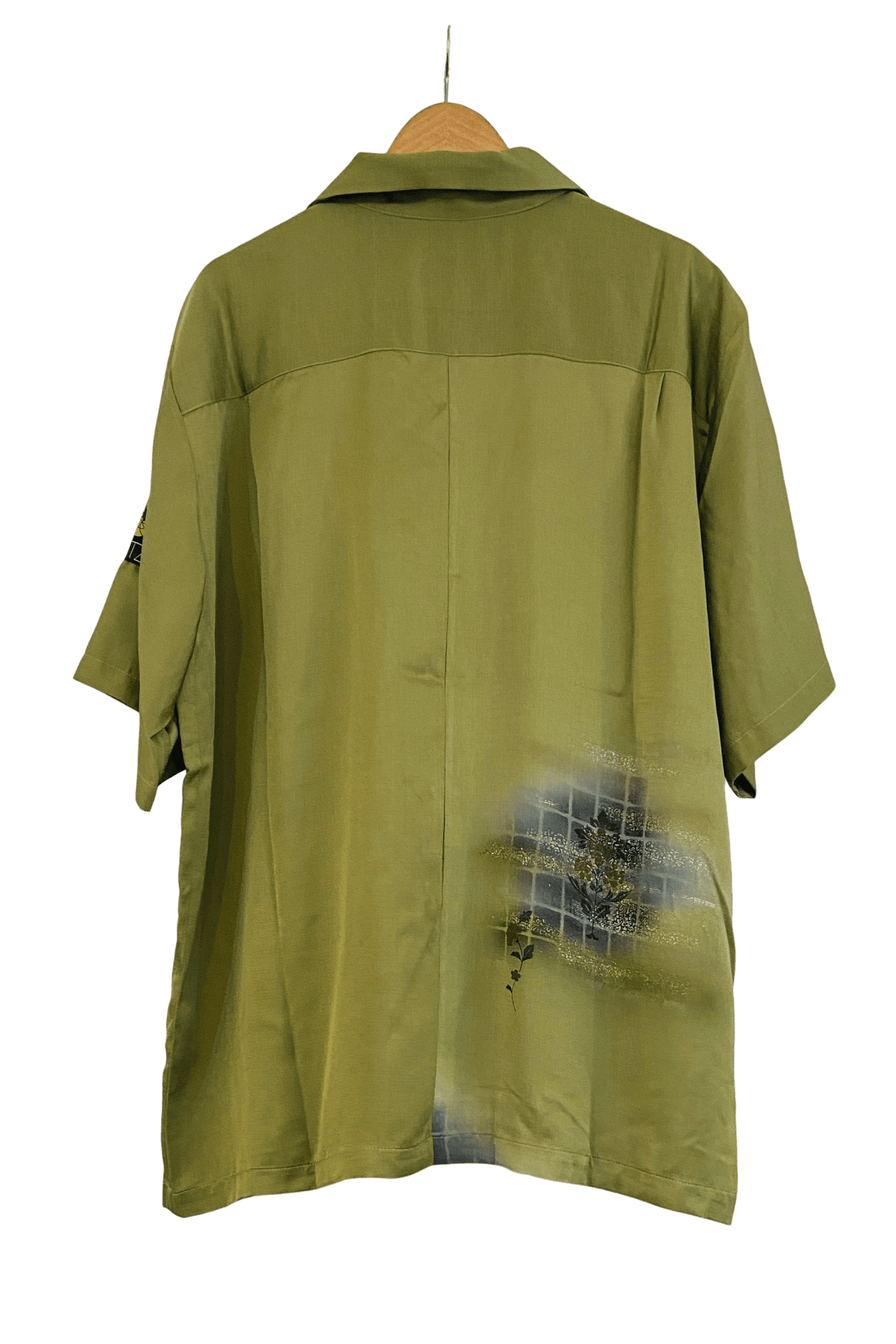 TATZU 着物リメイク アロハシャツ｜即納限定アイテム XXXL / Zen Moss ゼン・モス