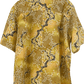 TATZU 着物リメイク アロハシャツ｜即納限定アイテム XXL / Golden Plum ゴールデン・プラム