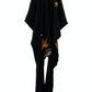 TATZU 黒留袖リメイク サルエルパンツ  / Remade Kurotomesode Sarouel Pants｜Made to Order
