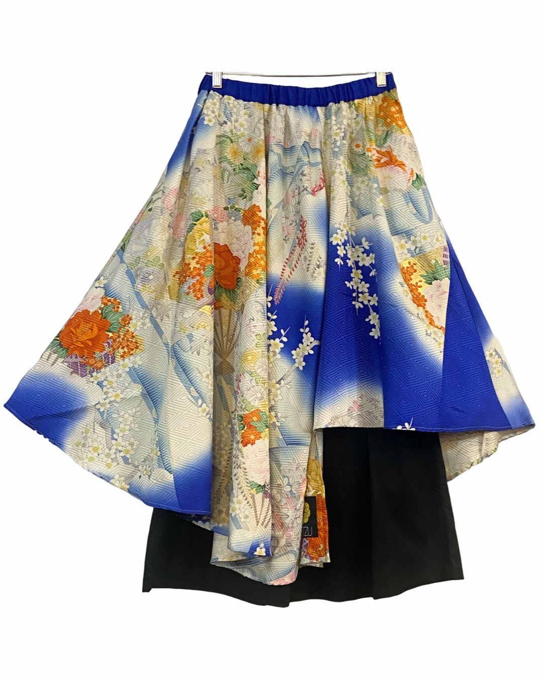 TATZU 着物リメイク アシンメトリー ドレープレイヤード スカート&パンツ - Edition I / Remade Kurotomesode Asymmetry Drape Layered Skirt & Pant