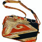 TATZU 着物リメイク 鶴金襴 ショルダーバッグ / Remade Kimono Crane Brocade Shoulder Bag