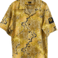 TATZU 着物リメイク アロハシャツ｜即納限定アイテム XXL / Golden Plum ゴールデン・プラム