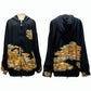 TATZU 黒留袖リメイク ジップパーカー / Remade Kurotomesode Zipper Hoodie | Made to Order