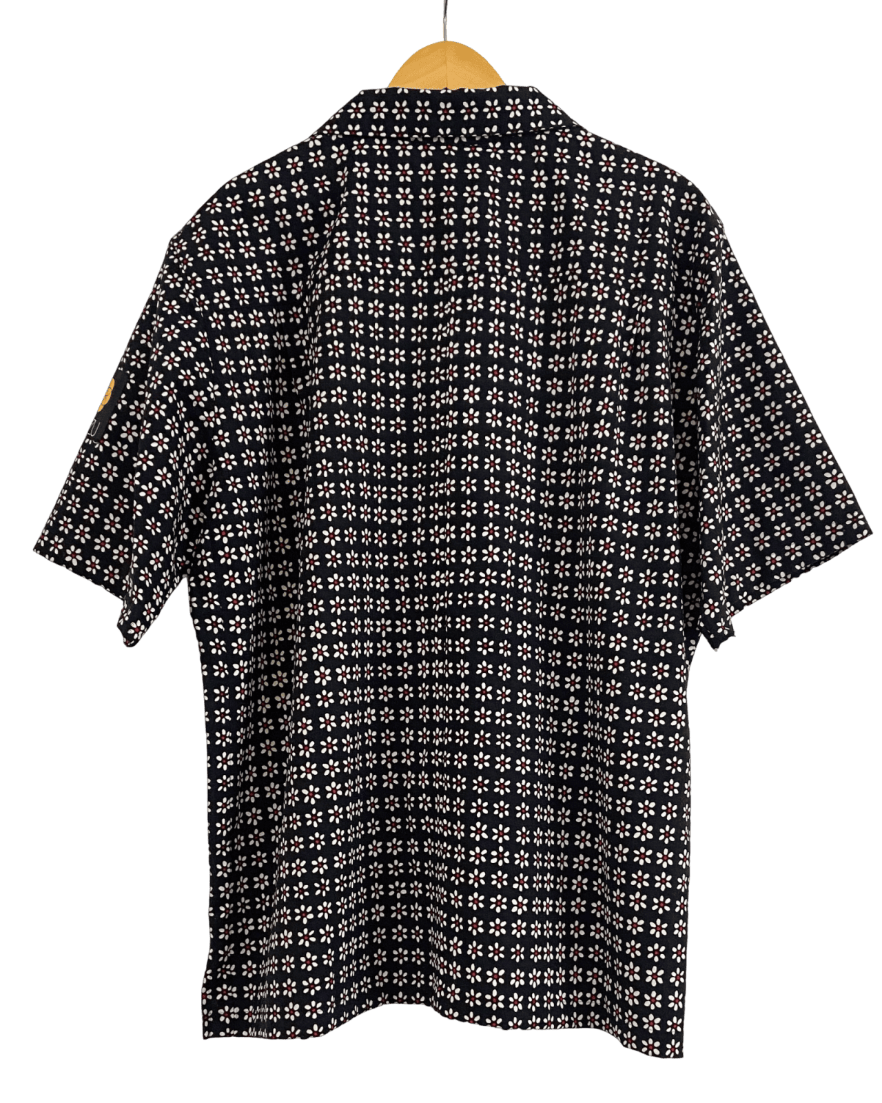 TATZU 着物リメイク アロハシャツ｜即納限定アイテム XXXL / Night Sakura Grid ナイト・サクラ・グリッド