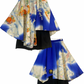 TATZU 着物リメイク アシンメトリー ドレープレイヤード スカート&パンツ - Edition I / Remade Kurotomesode Asymmetry Drape Layered Skirt & Pant
