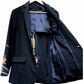 TATZU 黒留袖リメイク ノッチドラペルジャケット / Remade Kurotomesode Notch Lapel Jacket | Made to Order