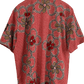 TATZU 着物リメイク アロハシャツ｜即納限定アイテム XXL / Crimson Bloom クリムゾン・ブルーム