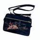 TATZU 着物リメイク ショルダーバッグ｜Midnight Fan Garden / Remade Kimono Shoulder Bag