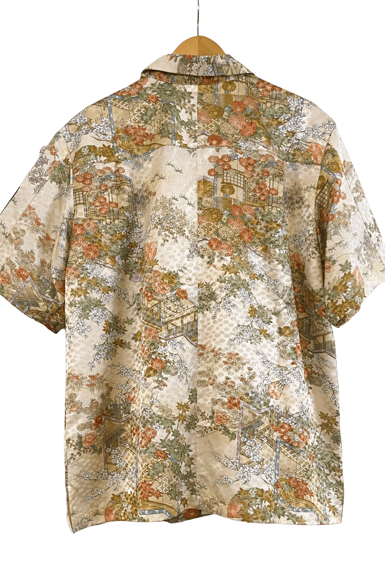 TATZU 着物リメイク アロハシャツ｜即納限定アイテム XL / Edo Garden エド・ガーデン