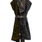 TATZU 着物リメイク アシンメトリー ガウンパーカー｜Shadow Eagle / Remade Kimono Asymmetry Gown Hoodie