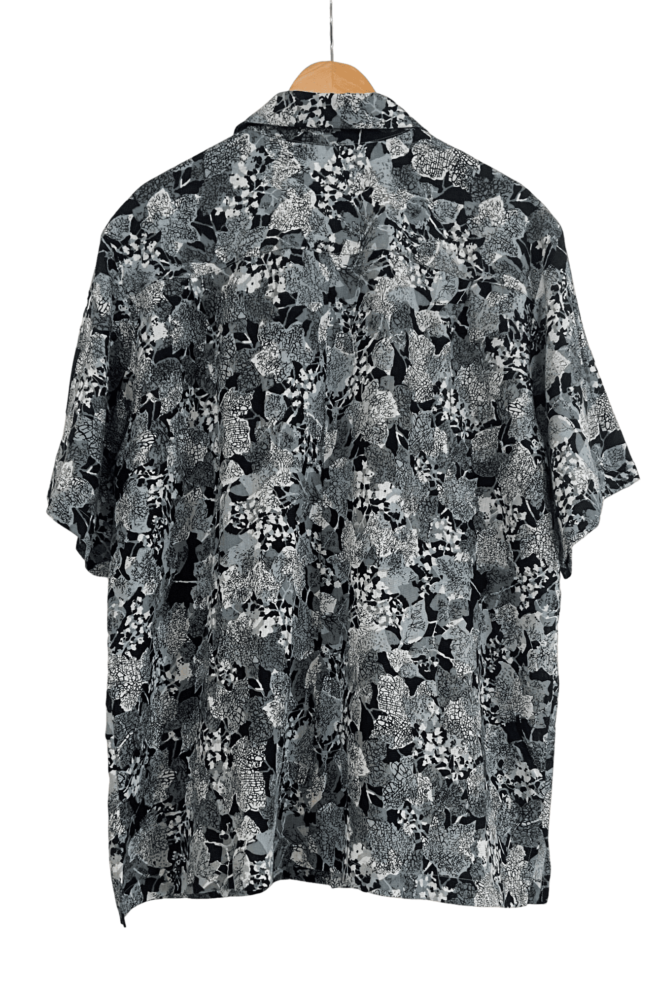 TATZU 着物リメイク アロハシャツ｜即納限定アイテム XL / Shadow Blossom シャドウ・ブロッサム