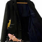 TATZU 黒留袖リメイク ノッチドラペルジャケット / Remade Kurotomesode Notch Lapel Jacket｜Made to Order