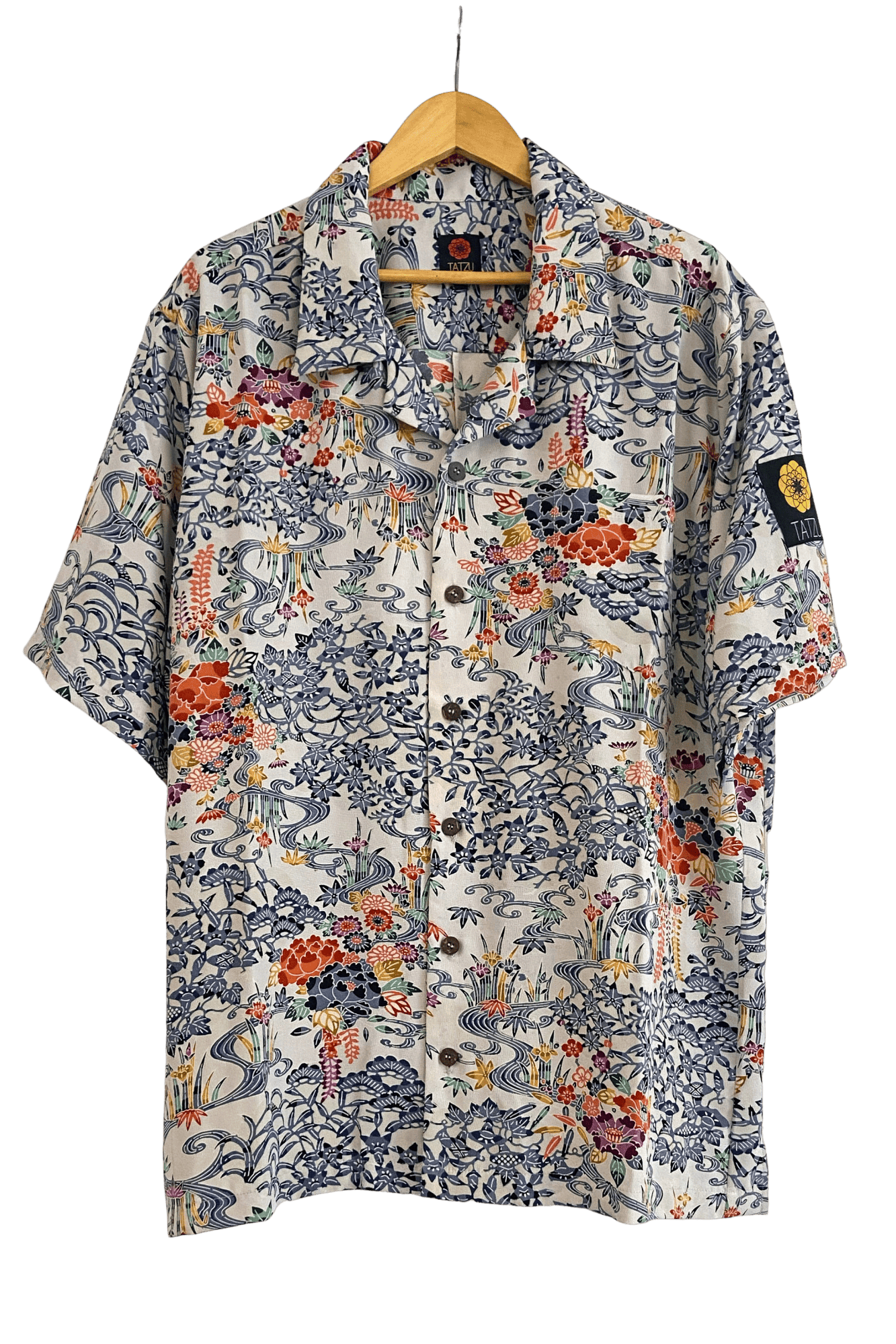 TATZU 着物リメイク アロハシャツ｜即納限定アイテム XXL / Samurai Garden サムライ・ガーデン