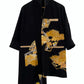 TATZU 黒留袖リメイク スタンドカラー アシンメトリーロングジャケット - Edition I / Remade Kurotomesode Stand Collar Asymmetry Long Jacket