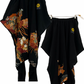TATZU 黒留袖リメイク サルエルパンツ  / Remade Kurotomesode Sarouel Pants｜Made to Order