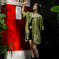 TATZU 着物リメイク アロハシャツ｜即納限定アイテム XXXL / Zen Moss ゼン・モス