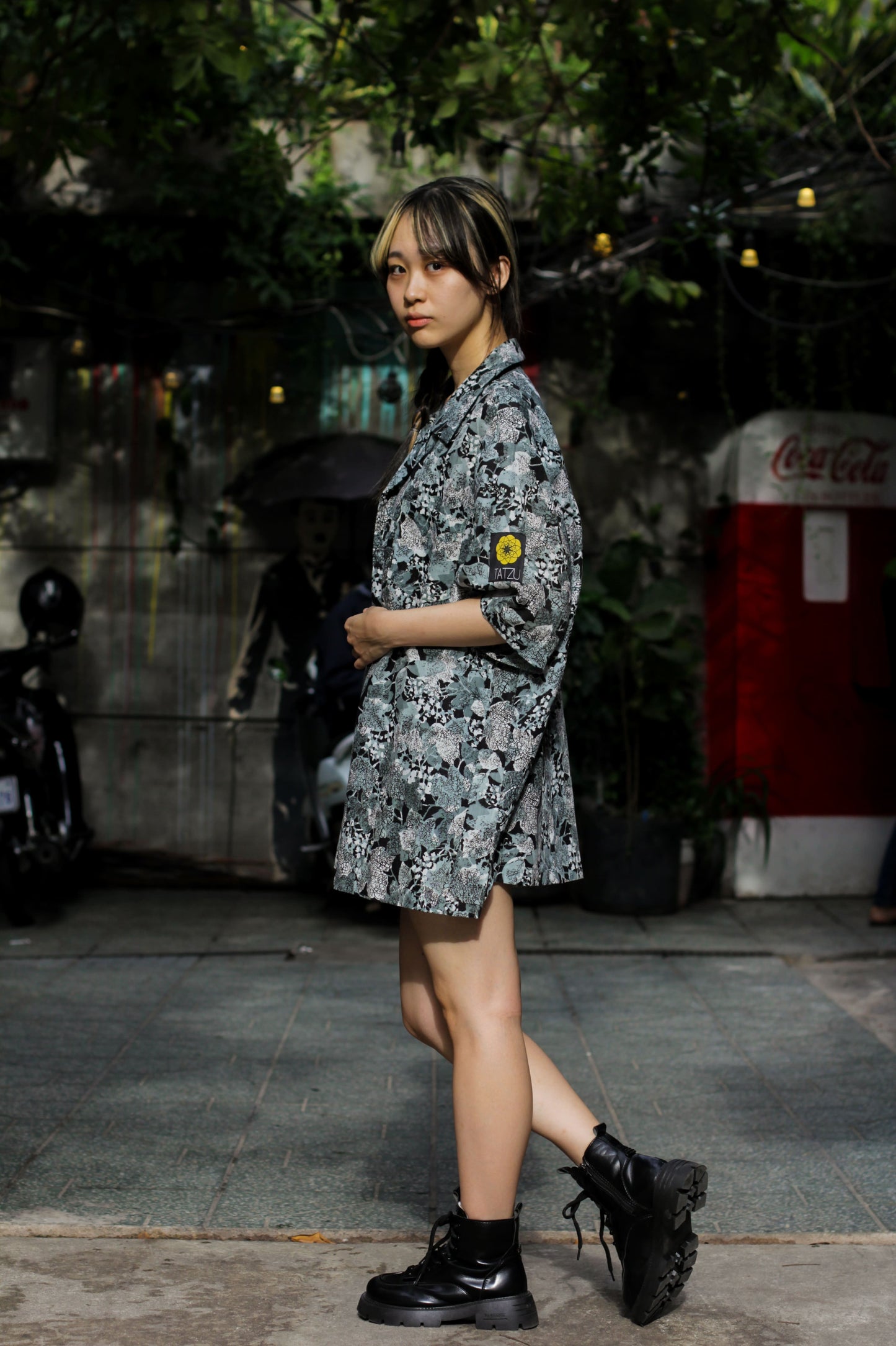 TATZU – 着物リメイク アロハシャツ カスタムメイド Remade Kimono Aloha Shirt (Custom Made)